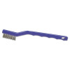 Weiler 44075 Model BH-37-SS Hand Scratch Brush 3 x 7 Rows 0.006 In Stainless Steel Wire Plastic Handle