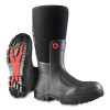 Dunlop Protective Footwear OD60A93.07 Snugboot Pioneer Multi-Purpose Boots, Size 7, 16 in, PUROFORT/PUROTEX, Black