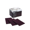 Scotch-Brite 7000028548 Hand Pad, 6444, Fine, Aluminum Oxide, Brown, 20 EA/PK