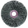 Weiler 15563 Model C-3 Copper Center Crimped Wire Wheel 3 In x 5/8 In 0.0118 In Steel 1/2 In Arbor 20000 RPM