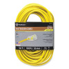 Southwire 2589SW0002 Extension Cord 12/3 SJTW 100 Ft 1 Outlet Yellow