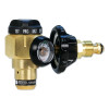 Western Enterprises VN650 VN Series HVAC Nitrogen-Purging Regulator/Flowmeter, 35 to 25 SCFH Purge/3 to 6 SCFH Braze, 5-1/2 in L, CGA-580