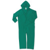 MCR Safety 3881X2 3881 Dominator Coverall, 0.42 mm, PVC/Poly/PVC, Green, 2X-Large