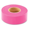 C.H. Hanson 17003 Flagging Tape, 1-3/16 in W x 150 ft L, Fluorescent Pink
