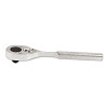 Proto J5249 Classic Standard Length Pear Head Ratchet, 3/8 in Dr, 7 in L, Alloy Steel, Knurled Handle
