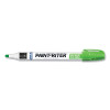 Markal 96806 PAINT-RITER VALVE ACTION Paint Marker, Green, 1/8 in, Medium, Carded