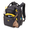 CLC Custom LeatherCraft 1134 Delux Tool Backpack, 44 Compartments, 16 in H x 14 in W
