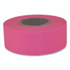 C.H. Hanson 17006 Sub-Zero Flagging Tape, 1-3/16 in W x 150 ft L, Fluorescent Pink