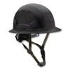 Fibre-Metal by PIP CSH13011 Full-Brim Vented Safety Helmet Black Single