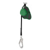 MSA VTLEW-021-PM-A V-TEC EDGE Personal Fall Limiter, Single Leg, 8 ft, 310 lb Load Cap, Harness Locking Pin, 36CLS Snaphook Bottom Connector