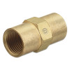 Western Enterprises AW-430B Brass Inert Arc Hose Coupler B-Size Female to Female RH