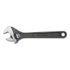 Crescent AT212BK Black Oxide Adjustable Wrench, Polished Face, 12 in Overall L, 1.5 in Opening, SAE/Metric