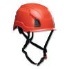 PIP 280-HP1491RVM-15 Traverse Type II Industrial Climbing Helmet, HDPE Suspension, Red, Wheel Ratchet Adjustment, Vented, Mips