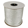 Orion Ropeworks 710080010000 Solid Braid Ropes, 1,238 lb Cap., 1,000 ft, Nylon (Polyamide), White