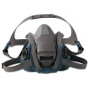 3M 6502QL Rugged Comfort Quick Latch Half Facepiece Reusable Respirator Size Medium