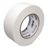 Bron Tapes 103965 Utility Grade Polyethylene Tape, BT-4014P, 72 mm W x 55 m L, Pinked Edge, White