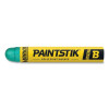 Markal 80226 Paintstik Original B Solid Paint Marker, 11/16 in dia, 4-3/4 in L, Green