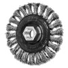 Pferd 82296 Full Cable Mini Knot Wheel 4 Inch 0.020 Inch Stainless Steel Wire