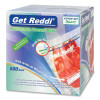 Get Reddi GFRZIP-QRT Double Zipper Reclosable Bags, 7 in x 8 in, 1.75 mil, Quart, Freezer