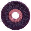 Weiler 35070 Polyflex Small Diameter Wire Wheel, 2 in D x 1/4 in W, .014 Steel, 20,000 rpm