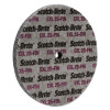 Scotch-Brite 7000028478 EXL Unitized Deburring Wheel, 6 in x 1/2 in, Fine, Silicon Carbide, 5000 rpm