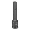 Grey Pneumatic 29084M Impact Driver, 1/2 in Drive, 4 in L, Hex