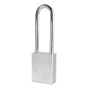 American Lock A5102 Steel Padlocks (Square Bodied), 1/4 in Diam., 3 in Long