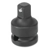 Grey Pneumatic 2228A Impact Adapter, With Friction Ball, 1/2 in Female x 3/8 in Male Drive, Chrome-Molybdenum