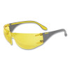 Moldex 5002A-1 Adapt Safety Glasses, Industrial, Two Sided NK-100 Anti-Fog, Amber Lens, With Overmold
