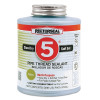 Rectorseal 25431 No. 5 Pipe Thread Sealant 1 Pt Brush Top Can Yellow Multi-Purpose