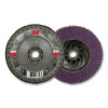 3M 7100244822 Flap Disc 769F, 4.5 in dia, 40+ Grit, 5/8 in-11 arbor, 13300 RPM