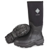Muck Boot ASP-STL-BL-120 Arctic Sport Steel Toe Boot Black Size 12 Insulated Rubber