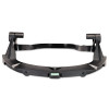 MSA 10116627 V-Gard Accessory System Universal Visor Frame, Black, Standard, 11 in L x 3-1/4 H