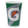 Gatorade 50306SM-23 Logo Cup, 7 oz, Green/Orange/White, 2500/CA, PROMO