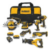 DeWalt DCK730P2 20V MAX* Brushless Site Ready 7-Tool Combo Kit, Brushless/Cordless