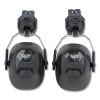 Klein Tools 60502 Hard Hat Earmuff, 26 dB (Safety Helmet)/ 27 dB (Cap-Style Hard Hat), Gray/Orange