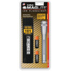 Mag-Lite SP2209HJ Mini Maglite LED Flashlight 2 AA Gray with Holster