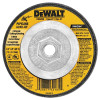 DeWalt DW8435 Type 27 Grinding Wheel, 4-1/2 in dia, 5/8 in-11 TPI, 13300 RPM, 24 Grit