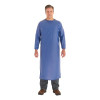 AlphaTec 105224 PVC Coat Apron, 8 mil, Vinyl, Medium, Blue