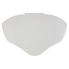 UVEX by PIP S8555 Bionic Face Shield, Anti-Fog and Anti Scratch. Clear Hardcoat