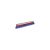 Weiler 42042 Flagged Silver Polystyrene Fine Sweep Brush, 24 in Hardwood Block, 3 in Trim L