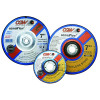 CGW Abrasives 35620 1/4 in Depressed Center Wheel Type 27, 4-1/2 in dia, 7/8 in Arbor, A24R