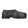 Tingley 1300.L Work Rubber Overshoe, 1300 for Bulky Work Boots/Shoes, Large (M 9-1/2 to 11, W 11-1/2 to 13), Natural Rubber, Black
