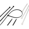 Gardner Bender 46408UVB Heavy-Duty Cable Ties, 120lb Tensile Strength, 8 in L, Black, 100 /Bag