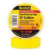Scotch 35 Vinyl Color Coding Electrical Tape 3/4 In x 66 Ft Yellow UL Listed