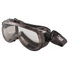 MCR Safety 2410F Verdict Goggle, Clear/Smoke, Antifog, Foam Lining, Elastic Strap