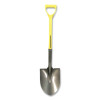 Nupla 75.72-062 Round Point Shovel, 11-1/2 in L, 9 in W, Round Tip Shape, 48 in L Handle, Fiberglass