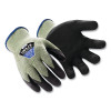HexArmor 2080-L Helix Abrasion Resistant Gloves, 2080, A6 Cut, Large, Green