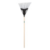 Union Tools 64025 Lawn and Leaf Rake 20 In Poly Steel Head 48 In Hardwood Handle