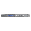 DYKEM 84050 BRITE-MARK Medium Permanent Paint Marker, Valve Action, Silver